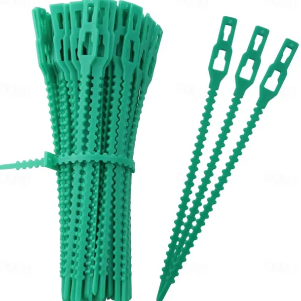 100Pcs Adjustable Plant Ties Garden Plant Twist Ties Planting Supples Garden Tools