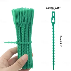 100Pcs Adjustable Plant Ties Garden Plant Twist Ties Planting Supples Garden Tools