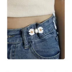 4pcs Adjustable Waistband Wonder: Deluxe Buckle Pin for Tailoring Pants & Dresses, Enhance Your Outfit with Precision Fit & Style