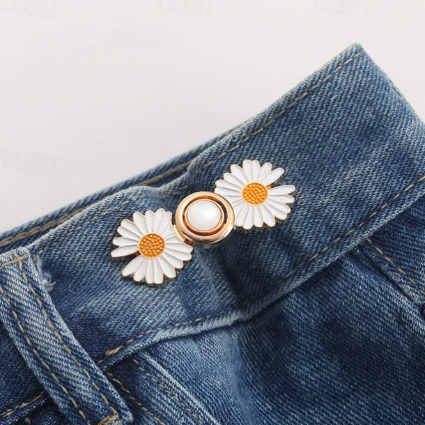 4pcs Adjustable Waistband Wonder: Deluxe Buckle Pin for Tailoring Pants & Dresses, Enhance Your Outfit with Precision Fit & Style