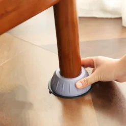 4Pcs Anti Vibration Feet Pads Rubber Mat Slipstop Silent Universal Washing Machine Refrigerator Support Dampers Stand