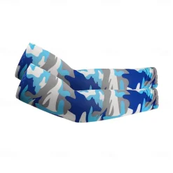 2pcs Arm Sleeves, Sports Sun UV Protection Hand Cover Cooling Warmer For Running Fishing Cycling