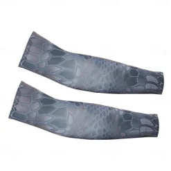 2pcs Arm Sleeves, Sports Sun UV Protection Hand Cover Cooling Warmer For Running Fishing Cycling