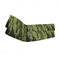 2pcs Arm Sleeves, Sports Sun UV Protection Hand Cover Cooling Warmer For Running Fishing Cycling