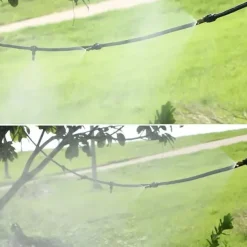 5pcs Automatic Watering System, Household Atomizing Nozzle, Plant Spraying Spray Dust Reduction Gardening Watering Timer Nozzle, Garden Supplies