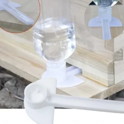 9pcs Beekeeping Tool Kit for Beginners - Durable Stainless Steel, Wood & Plastic Tools with Variety of Beehive Accessories - Ideal Gift Set for Aspiring Beekeepers, Beekeeping Supplies