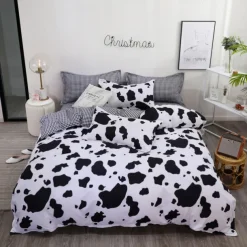 2/3pcs Brushed Printed Bedding Set Including 1 Duvet Cover 1Pillowcase or 2 Pillowcases for Twin/Full/Double/Queen/King