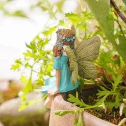 2pcs Butterfly Fairy Flower Pot Decorative Landscape Decorative Accessories