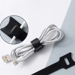 30pcs Cable Organizer - Reusable Self-Gripping Cable Ties for Charger Management, Wire Bundling, Storage, Suitable for Home, Office, Desk Cable Organization