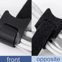 30pcs Cable Organizer - Reusable Self-Gripping Cable Ties for Charger Management, Wire Bundling, Storage, Suitable for Home, Office, Desk Cable Organization