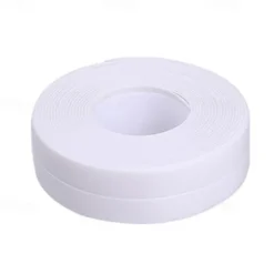 2PCS Caulk Strip Tape PVC Self-Adhesive Decorative Sealing Tape Used for Kitchen Sink Toilet Bathroom Bathtub Floor Wall Edge 0.87''*10.5ft/2.2*320cm
