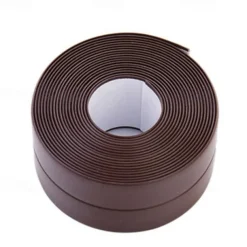 2PCS Caulk Strip Tape PVC Self-Adhesive Decorative Sealing Tape Used for Kitchen Sink Toilet Bathroom Bathtub Floor Wall Edge 0.87''*10.5ft/2.2*320cm