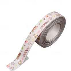 2PCS Caulk Strip Tape PVC Self-Adhesive Decorative Sealing Tape Used for Kitchen Sink Toilet Bathroom Bathtub Floor Wall Edge 0.87''*10.5ft/2.2*320cm