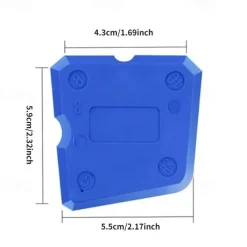 4pcs Caulking Tool Kit, Silicone Joint Sealant Spreader Spatula Scraper, Edge Repair Tools, Floor Tile Edges Cleaner