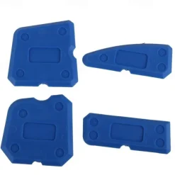 4pcs Caulking Tool Kit, Silicone Joint Sealant Spreader Spatula Scraper, Edge Repair Tools, Floor Tile Edges Cleaner