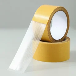 2PCS Cloth-based Double-Sided Tape: High-Adhesive, Ideal for Wedding Red Carpet, Non-Slip Rug Gripper, Floor Mat Fixation with Strong Glue