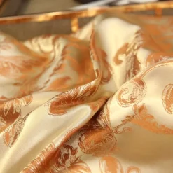 3pcs Cooling Duvet Cover Elegant Damask Fabric Jacquard Duvet Cover Set 3 Piece Quilt Cover Satin Bedding Set Full Duvet Cover Pillowcases(1 Duvet cover 2 Pillowcases)