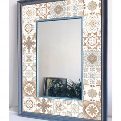 24/48pcs Creative Kitchen Bathroom Living Room Self-adhesive Wall Stickers Waterproof Retro Mosaic Tile Stickers