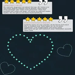 452Pcs 3D Glowing Stars Wall Stickers for Ceiling and Wall Decals Perfect for Kids Bedding Room or Party Birthday Gift