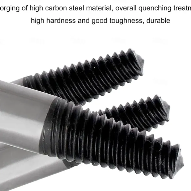 5/6/8Pcs Damaged and Stripped Screw Extractor Set, Broken Bolt Extractor and Broken Water Pipe Remover Set, Left Hand Spiral Removal Tool Kit with Storage Case