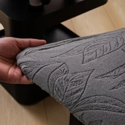 4/6Pcs Dining Chair Cover Slipcovers Plants Jacquard Slipcovers