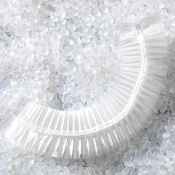 100pcs Disposable Plastic Wrap Cover Large Disposable Food Cover, Elastic Plastic Covers For Dishe Wrap Clings Film Dish Plate Fresh Keeping Cover Kitchen Refrigerator Accessories