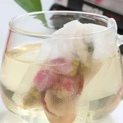 100pcs Disposable Tea Bags Non-Woven, Transparent, And Perfect For Spices! for Hotels,Restaurant, Bulk Kitchenware&Tableware