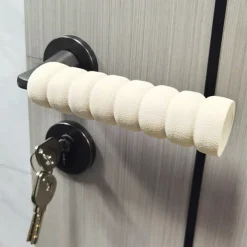 2PCS Door Handle Protection Covers, Unit Door Handle Anti-Collision, Bedroom Door Lock Pads, Anti-Static Door Handle Gloves, Universal