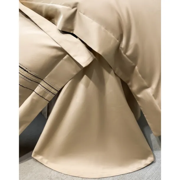 4PCS Duvet Cover Bedding Set 100% Organic Cotton Soft and Breathable Fabric Includes Duvet Cover and Pillowcases for a Comfortable Sleep