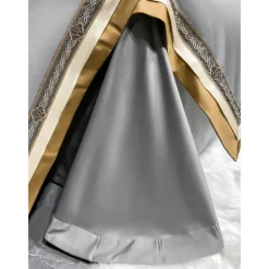 4PCS Duvet Cover Bedding Set 100% Organic Cotton Soft and Breathable Fabric Includes Duvet Cover and Pillowcases for a Comfortable Sleep