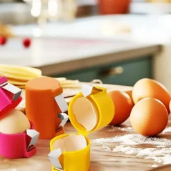 3/6pcs Egg Shell Opener Egg Separator for Raw Eggs,Stainless Steel Egg Cutter Egg Cracker Tool for Raw Eggs,Quickly Cutting Off Cooked Eggs for Home Kitchen Use
