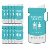 12pcs Emergency Portable Urine Bag, Travel Urinal Bag, Disposable Urine Bag Used for Emergency Situations for Traffic Jams, Vomiting, Camping. Unisex Urinal Bag 750ML