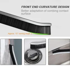 4Pcs Gap Cleaning Brush Ginsco Hard Bristle Brush for Cleaning Crevice Cleaning Tool Multifunctional Brushes for Household Use Small Cleaning Brush for Shutter Door Window Track Kitchen