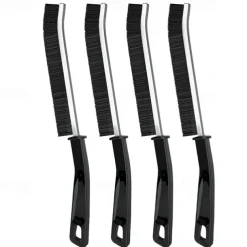 4Pcs Gap Cleaning Brush Ginsco Hard Bristle Brush for Cleaning Crevice Cleaning Tool Multifunctional Brushes for Household Use Small Cleaning Brush for Shutter Door Window Track Kitchen