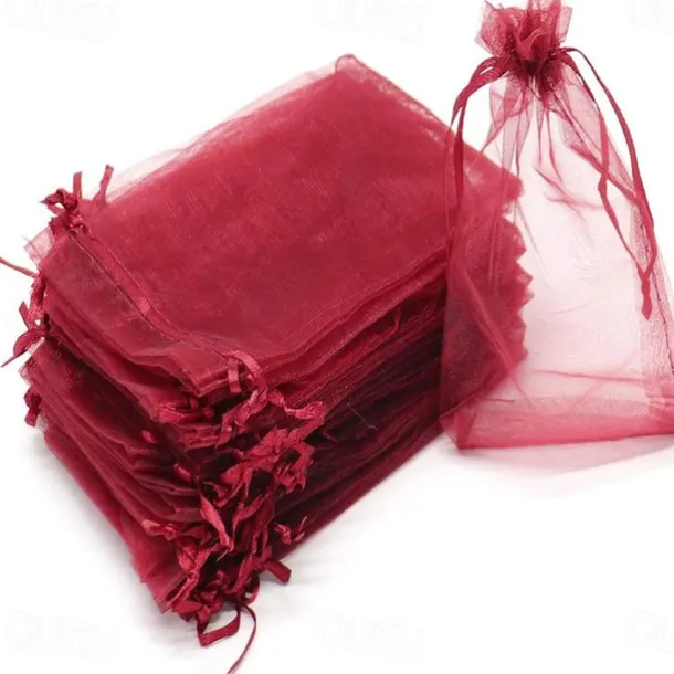 50Pcs Grapes Fruit Protection Bags Garden Mesh Bags Agricultural Orchard Pest Control Anti-Bird Netting Vegetable Bags