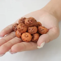 20pcs Halloween Mini Pumpkin Skull Set - Resin Party and Garden Decorations - Micro Landscape Accessories