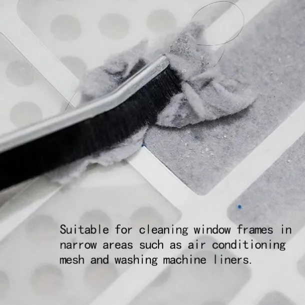 3pcs Hard-Bristled Crevice Cleaning Brush, Gap Cleaning Brush, Multifunctional Joint Cleaning Brush, Window Groove Cleaning Brush, Detailing Brush for Tile Floors, Kitchen, Bathroom