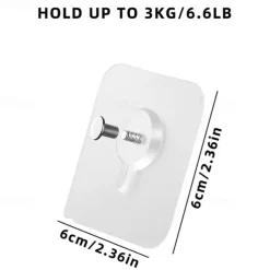 10pcs Heavy Duty Wall Hangers Garland Hooks Outdoor Self Adhesive Wall Hooks Without Nails Wall Hooks for Hanging Wall Hangers Adhesive Hooks, Stick Sticky Wall Hooks Magnetic Purse Hanger