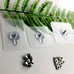 10pcs Heavy Duty Wall Hangers Garland Hooks Outdoor Self Adhesive Wall Hooks Without Nails Wall Hooks for Hanging Wall Hangers Adhesive Hooks, Stick Sticky Wall Hooks Magnetic Purse Hanger