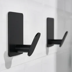 2pcs Heavy Duty Wall Hooks Waterproof Stainless Steel Hooks for Hat Towel Robe Hooks Rack Wall Mount - Bathroom Kitchen Home Hotel Office Cabinet and Bedroom