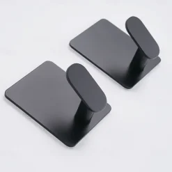 2pcs Heavy Duty Wall Hooks Waterproof Stainless Steel Hooks for Hat Towel Robe Hooks Rack Wall Mount - Bathroom Kitchen Home Hotel Office Cabinet and Bedroom