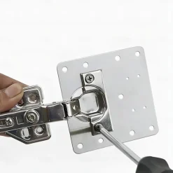 4Pcs Hinge Repair Plate Foldable Table Cabinet Door Hinger Cabinet Furniture Drawer Window Door Hinges Furniture Hardware Accessories