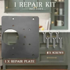 4Pcs Hinge Repair Plate Foldable Table Cabinet Door Hinger Cabinet Furniture Drawer Window Door Hinges Furniture Hardware Accessories