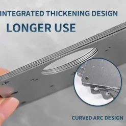 4Pcs Hinge Repair Plate Foldable Table Cabinet Door Hinger Cabinet Furniture Drawer Window Door Hinges Furniture Hardware Accessories