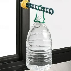 1PCS 8-Hole Clothes Drying Rack, Portable Indoor Outdoor Hanging Balcony Window Closet Drying Rack