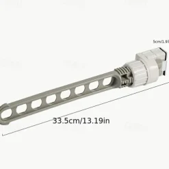 1PCS 8-Hole Clothes Drying Rack, Portable Indoor Outdoor Hanging Balcony Window Closet Drying Rack