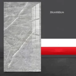 5pcs Kitchen Self-Adhesive Imitation Ceramic Tile Wall Sticker Bathroom Wall Renovation Anti Ugly Wallpaper Waterproof And Moisture-Proof Wallpaper