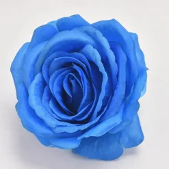 5PCS Large Artificial Rose Silk Flower Heads, DIY Wedding Decor, Wreaths, Scrapbooking, Faux Flowers for Christmas, Home, Garden, and Candy Box Decoration