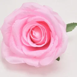 5PCS Large Artificial Rose Silk Flower Heads, DIY Wedding Decor, Wreaths, Scrapbooking, Faux Flowers for Christmas, Home, Garden, and Candy Box Decoration