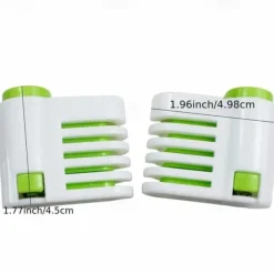 2pcs 5-Layer Bread Slicer and Cake Cutter - Creative Kitchen Tool for Effortless Slicing and Cutting - 1.96 x 1.77 Inches